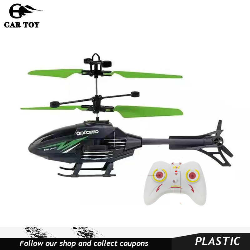 CAR TOYS 1 pcs Remote Control Helicopter Remote Control Mini Helicopter Toy Rechargeable RC Infrared Induction Flying Airplane Toys cheap mini remote control plane for Boys Kids Birthday Gift