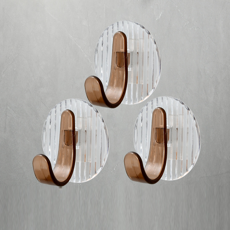 Durable Light Luxury Hook Strong Load-bearing Punch-free Sticky Hook Wall Hook Self-adhesive Hooks
