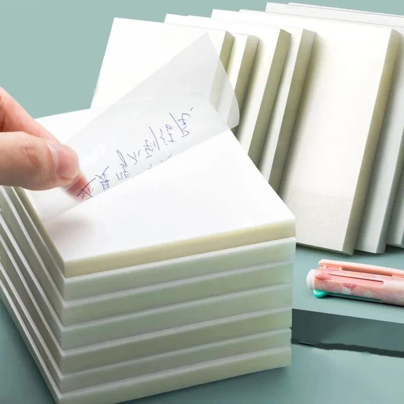 50 Tờ/Bộ Giấy Ghi Chú Trong Suốt Đa Chức Năng Ghi Chú Học Sinh Đồ Dùng Học Tập