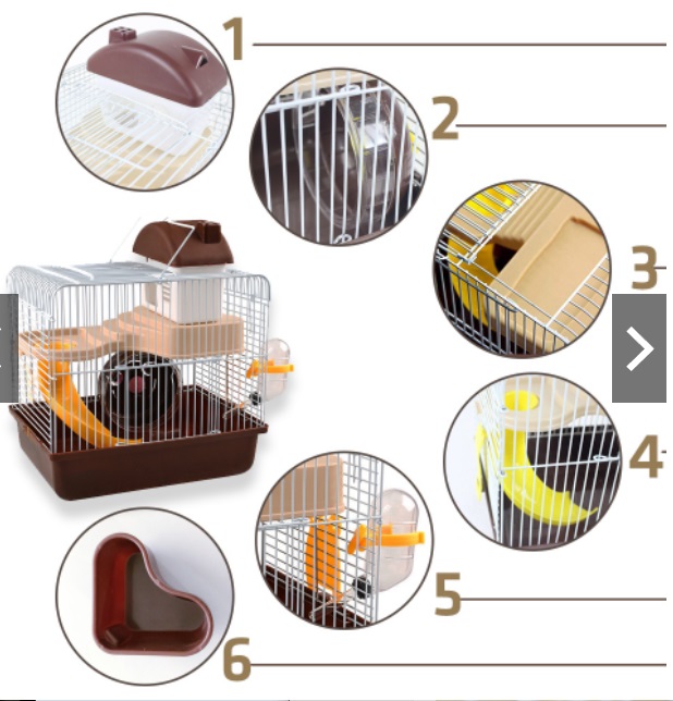 Lồng Chuột Hamster 30cmx23cmx17cm Legaxi