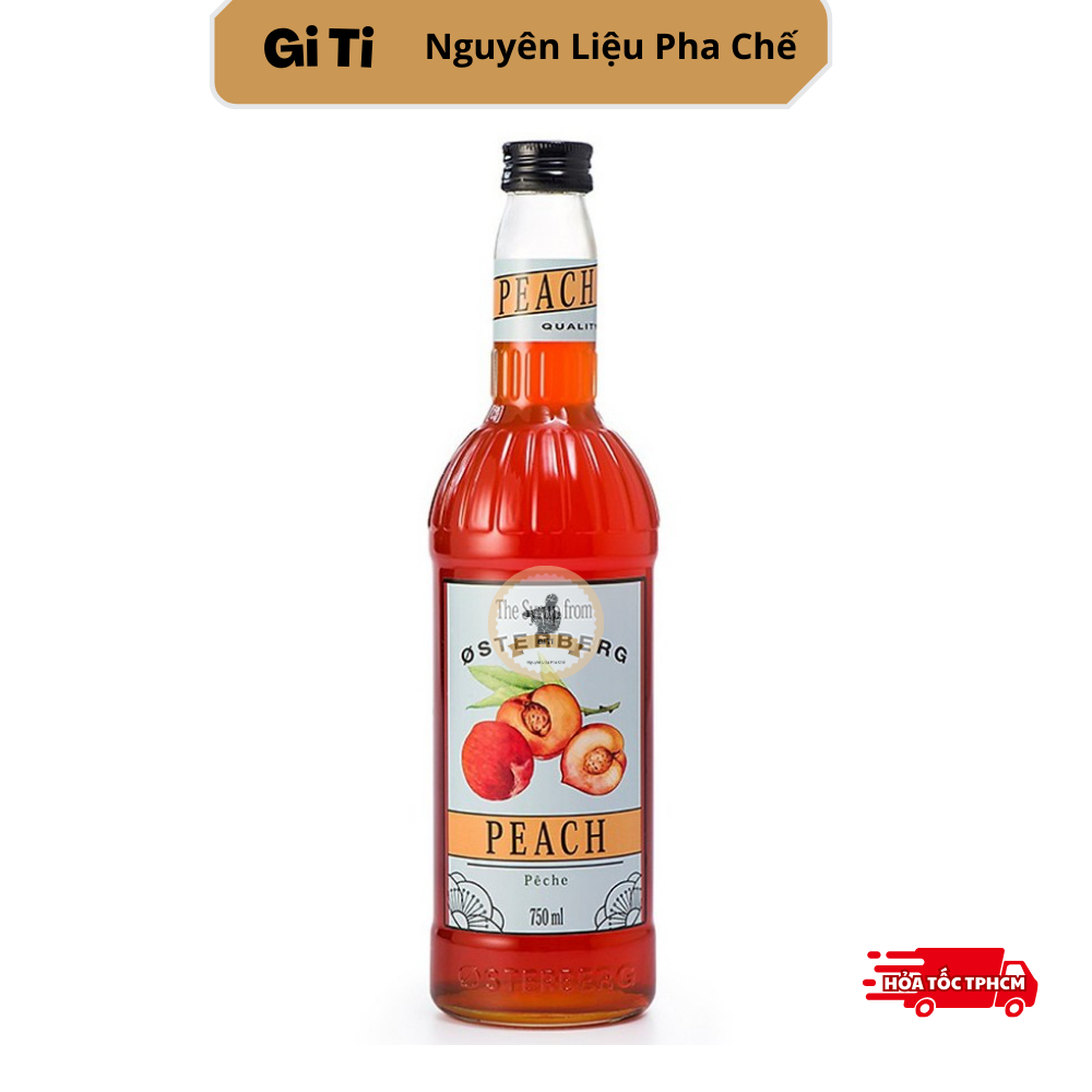 Siro/Syrup Osterberg Đào 750ml
