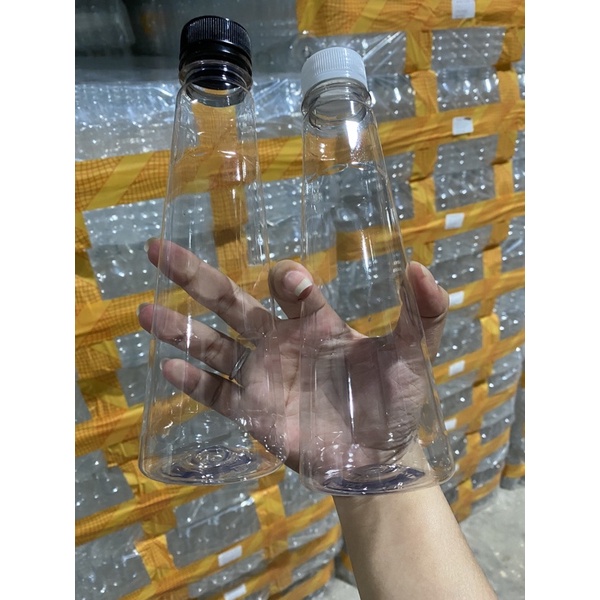 Combo 20 chai pet tam giác 330ml -có nắp