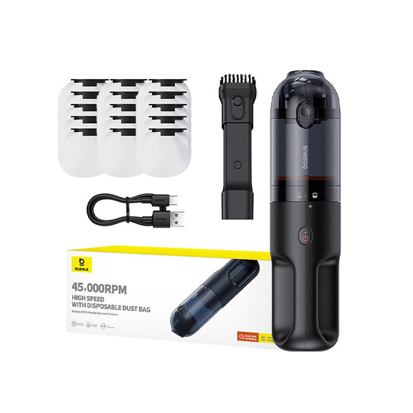 Baseus AP01 Handy Vacuum Cleaner 45000RPM High-Speed | Daraz.lk