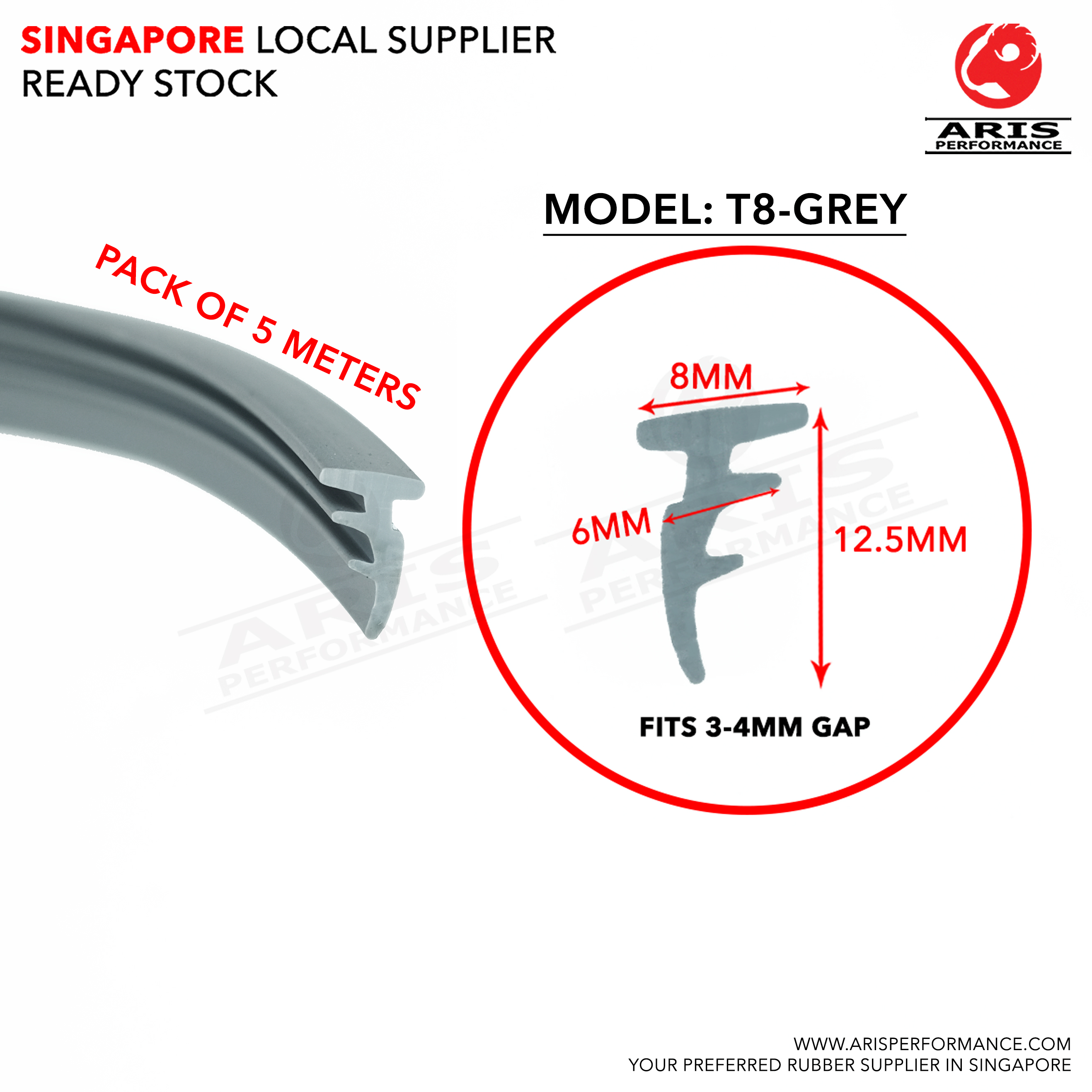 Watertight Window Seal, Rubber Window Gasket, Wedge Gasket Rubber