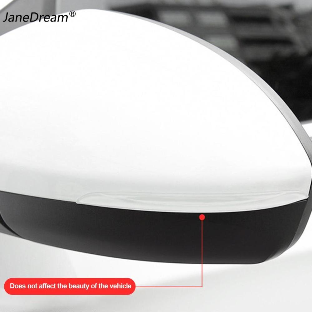 JaneDream 4Pcs Universal Car Door Edge Scrape Guard Bumper Guards Protector Rearview Mirror Protection Sticker Protective Strip BYD ATTO 3