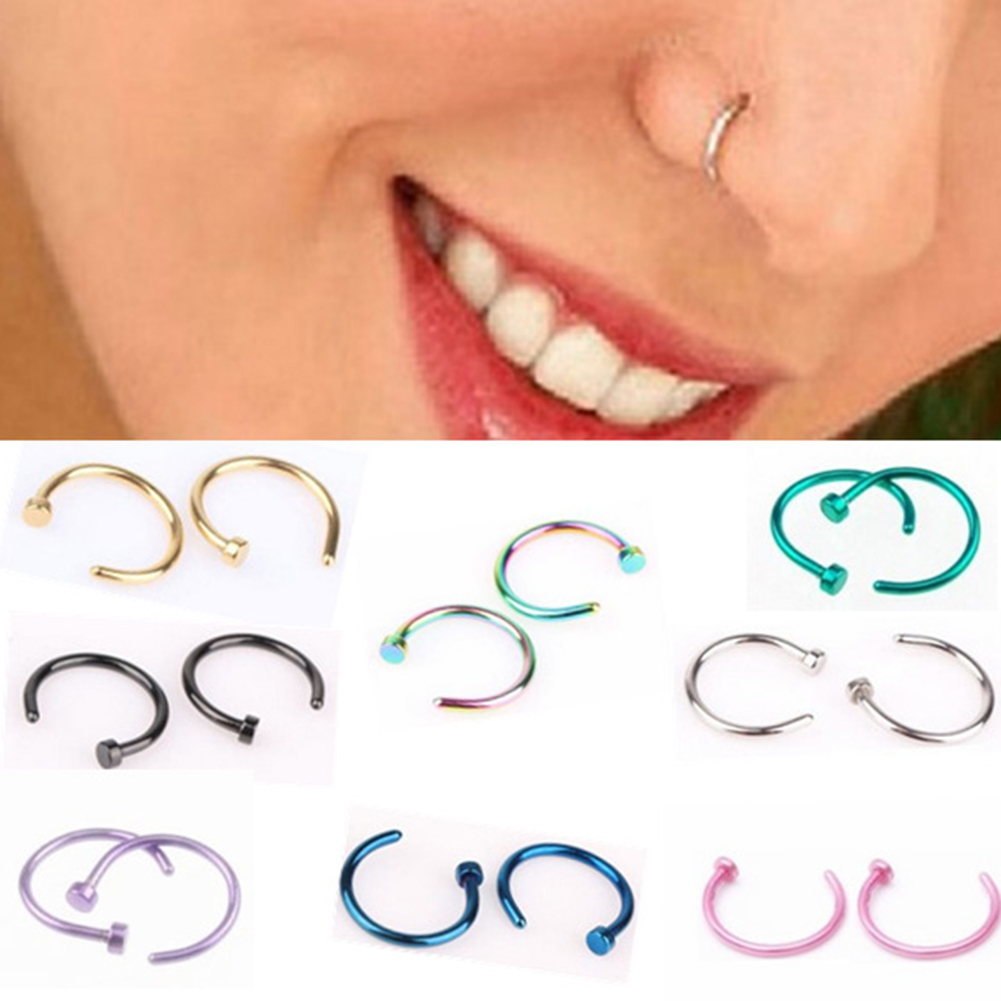 1pcs%20U%20Shaped%20Fake%20Nose%20Ring%20Hoop%20Septum%20Stainless%20Nose%20Piercing%20Fake%20Piercing%20Pircing%20-%20Image%203
