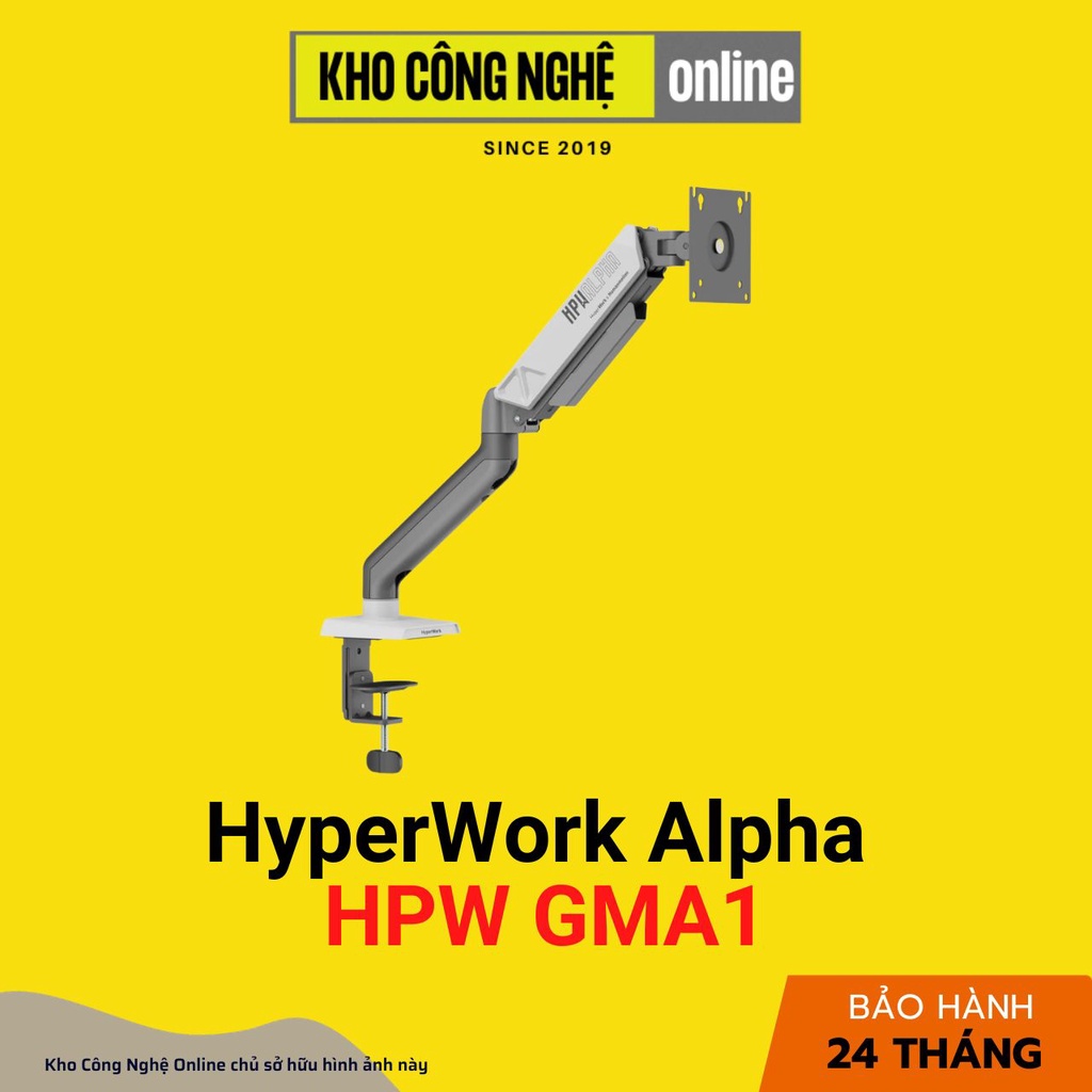 Giá đỡ màn hình HyperWork Alpha HPW GMA1 (Hàng Chính Hãng)