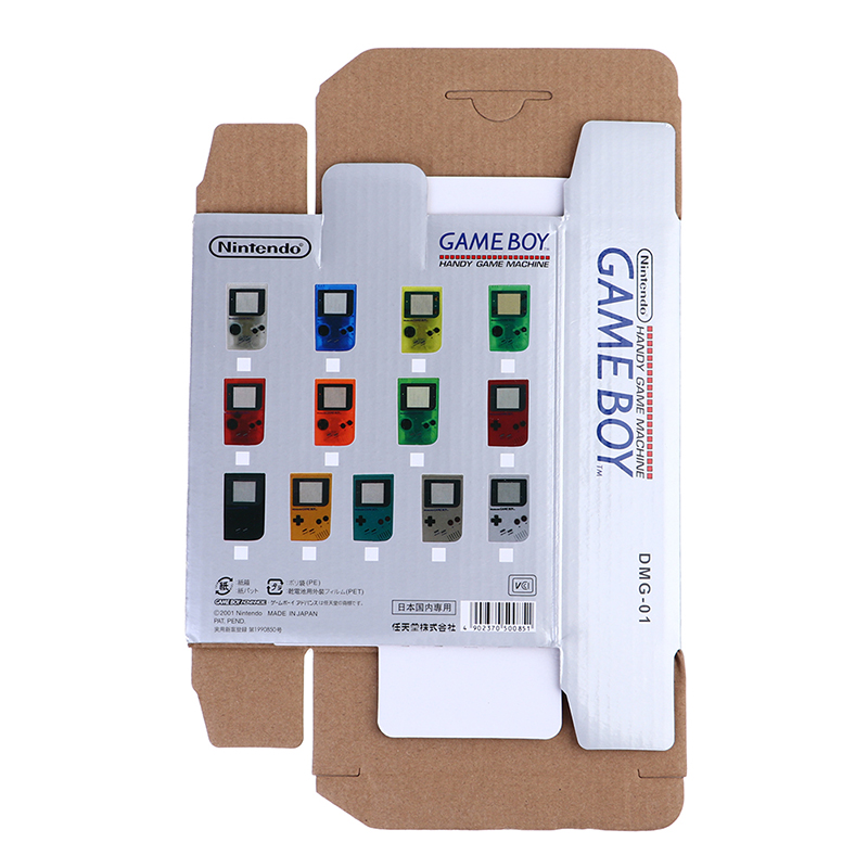 Paper Controller Package Protector Game Console Box Case for Nintend GameBoy. 