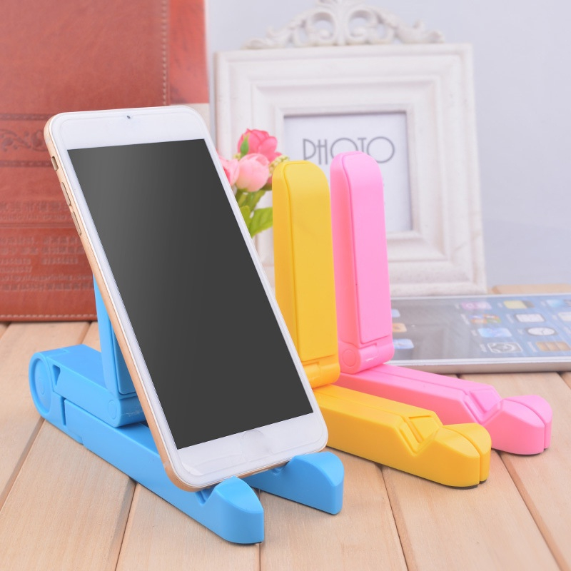 Desktop Stand Portable Lazy Multifunctional Triangle Folding Tablet Mobile Phone Tablet Stand