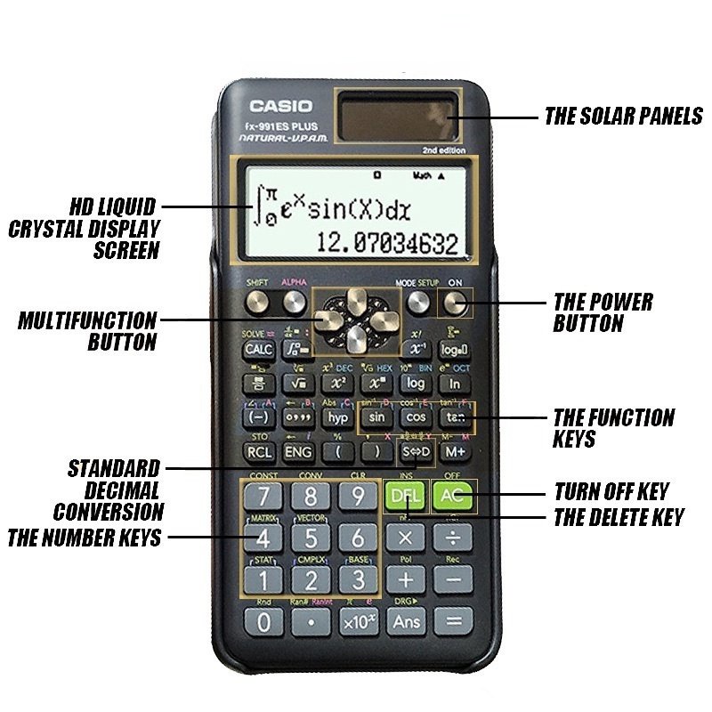 CASIO fx-991ES PLUS Scientific Calculator