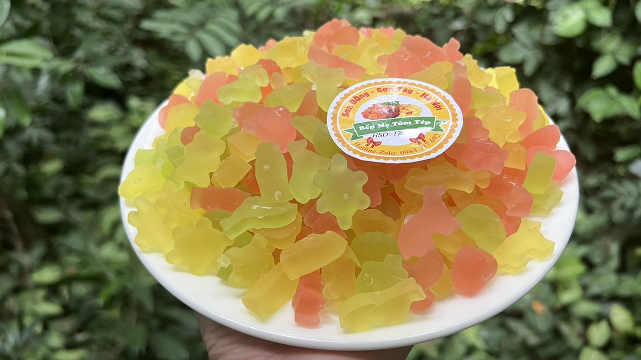 100gr kẹo dẻo chíp chíp trái cây ngon mê ly