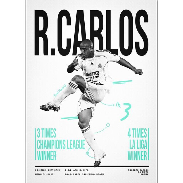 Poster Real Madrid Sports slg741 (Wall Poster, 13x19 Inches, Matte