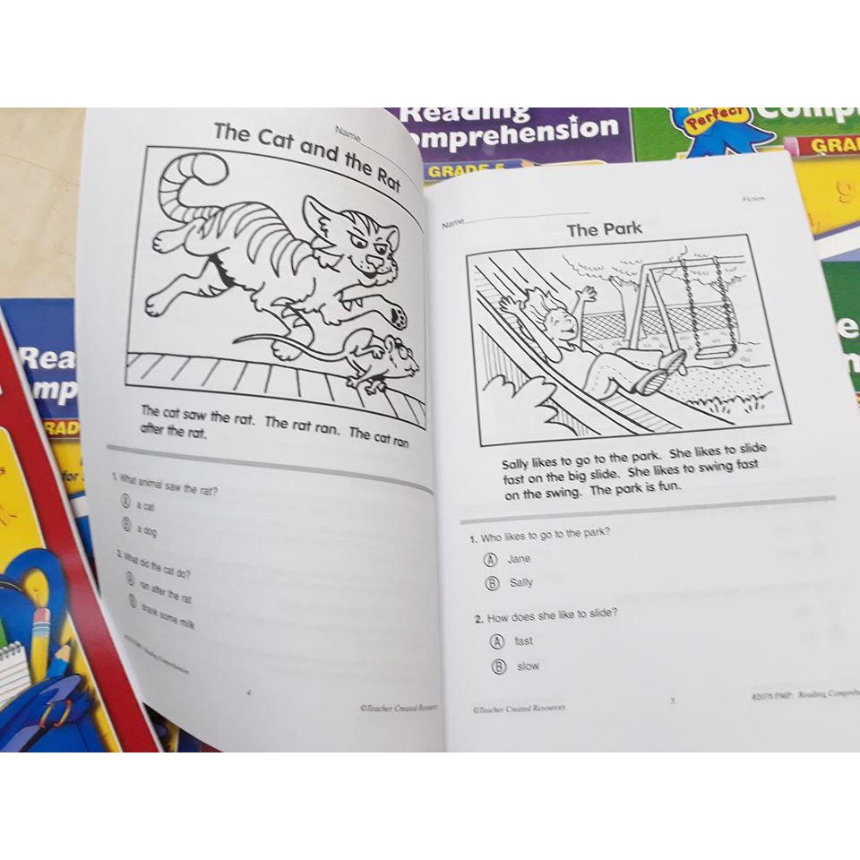 Đọc hiểu - READING COMPREHENSION GrK-6 - 7q