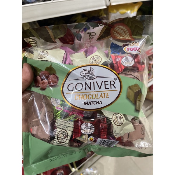 Kẹo Chocolate Matcha GONIVER Phú Cường 350gr