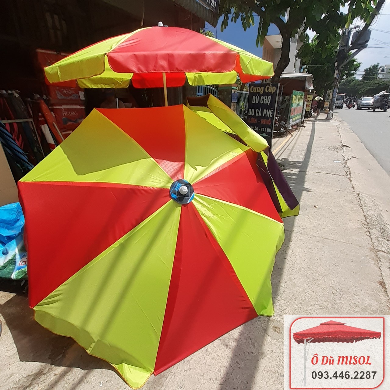 HCM_Dù Rộng 2m2 Cực Bền KHÔNG ĐẾ