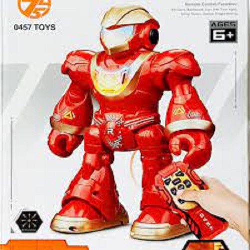 (GIẢM CỰC SỐC) Đồ chơi rô bốt điều khiển từ xa có nhạc và đèn, có nút nhảy tự động cực chất tạo cảm giác thích thú cho trẻ khi chơi, có độ bền cao, chịu va đập mạnh, do choi robot dieu khien tu xa, DO CHOI ROBOT DIEU KHIEN