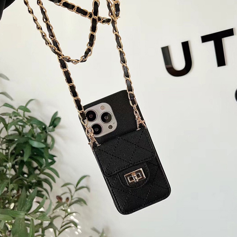 For iphone 14 pro max Card Case With Cross-Body Strap lanyard Iphone 11 pro max Coin Purse Case Shell iphone 13 pro max card case