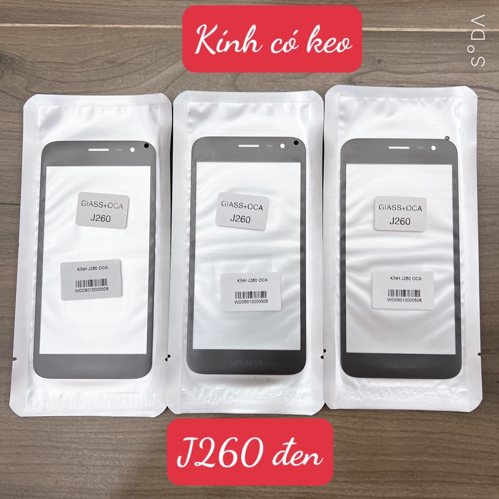 Kính ép có keo oca samsung j260
