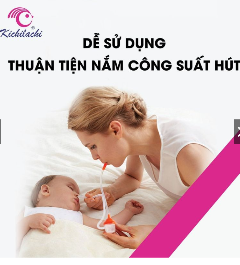 Hút mũi cong kichilachi đầu silicon mềm