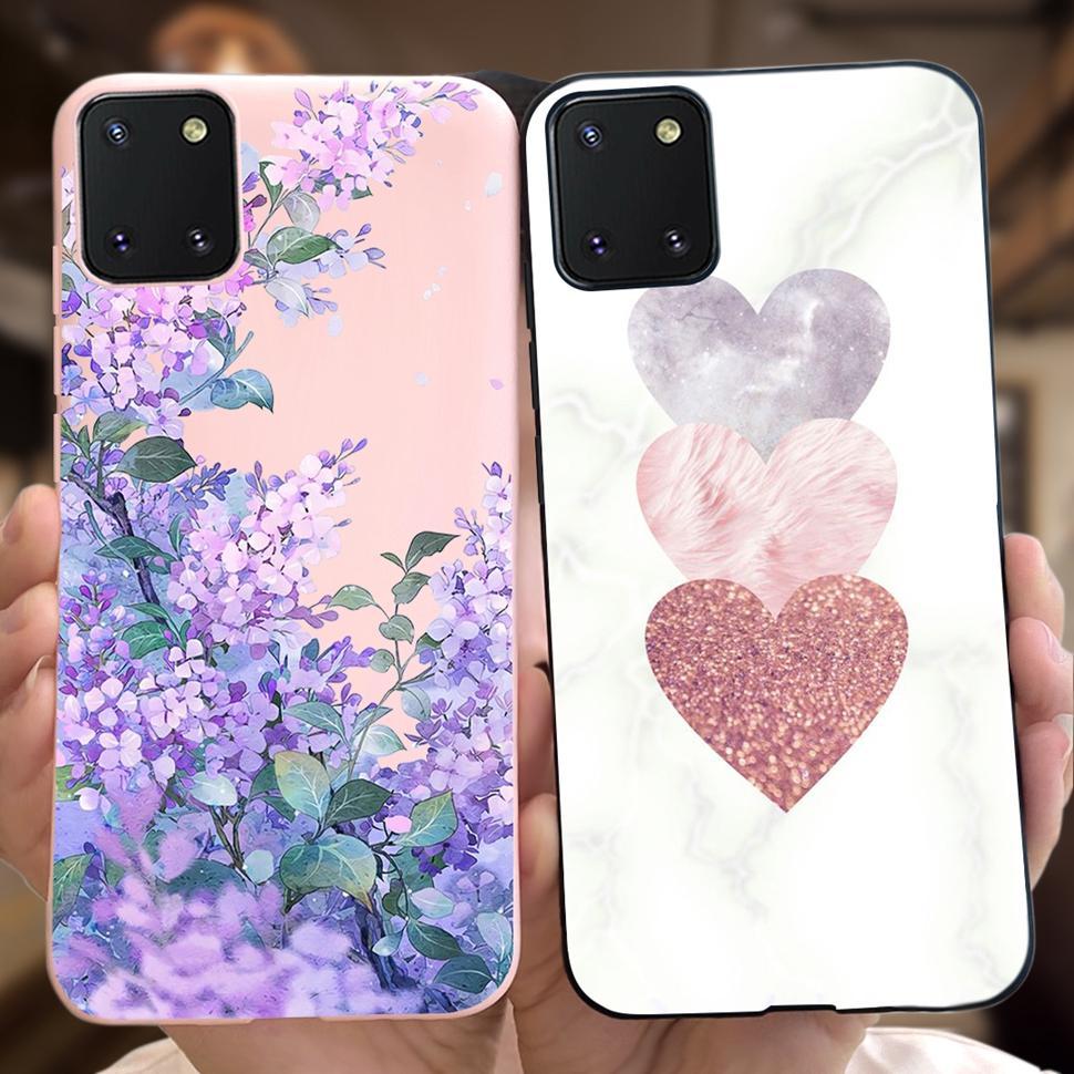 Cute Painted Phone Cases For Samsung Galaxy Note 10 Lite Case Note10 Lite Soft Slim Back Cover For Galaxy Note10 Lite Bags