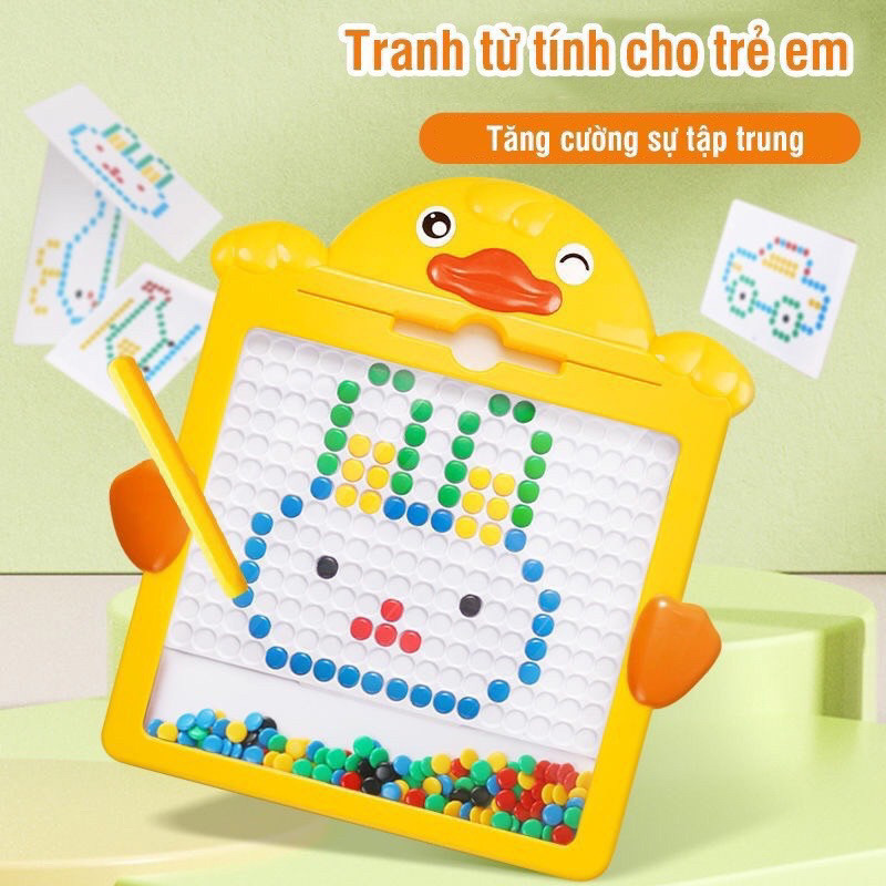 [Autismshop] Bảng nam châm từ tính vịt vàng