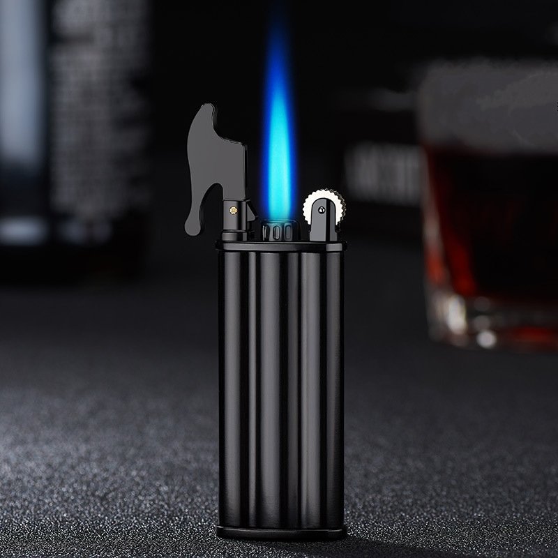 Bật Lửa MF-1805 Xài Gas Đá Lửa Khò Thân Kim Loại Cứng Cáp (Không Gas)