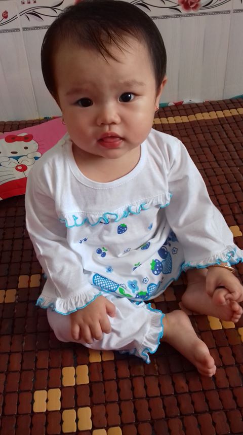 Combo 05 bộ dâu dài cho bé gái (3-17kg)