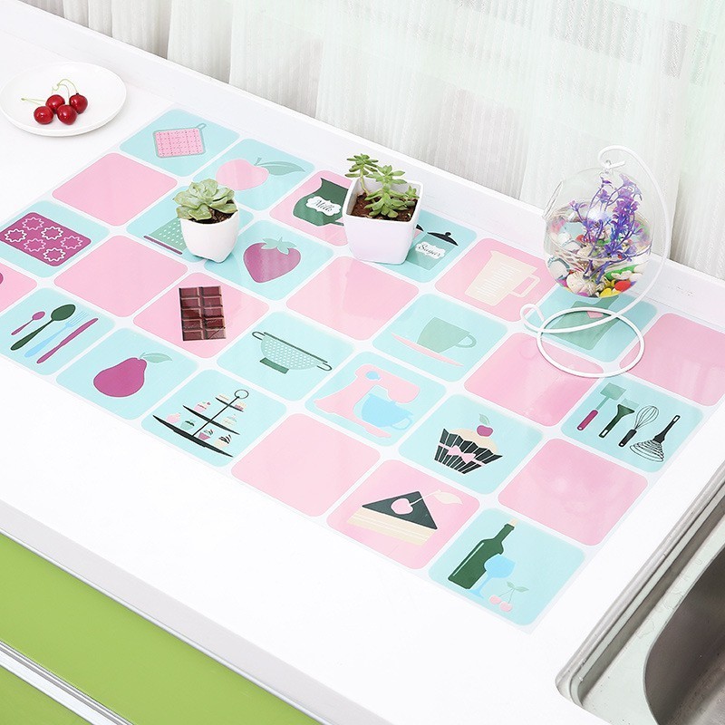 Miếng Giấy Dán Nhà Bếp Cách Nhiệt Chống Dầu Mỡ - Decal Dán Bếp (75x45cm)