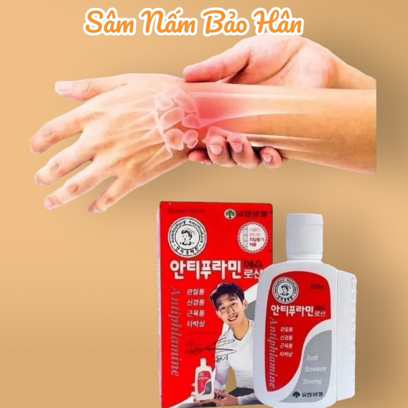Dầu nóng Antiphlamine Hàn Quốc 100ml