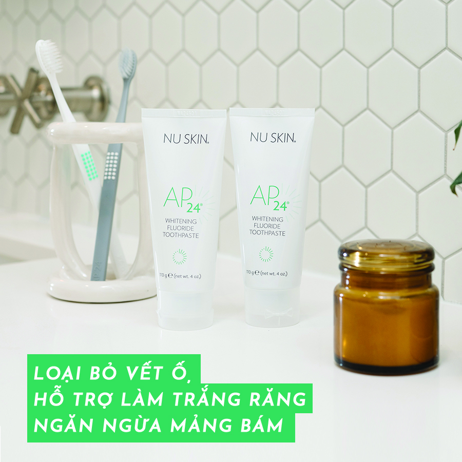 [CHÍNH HÃNG] Kem Đánh Răng AP24 Nuskin Date Mới Nhất Có Tem Phụ Nhập Khẩu