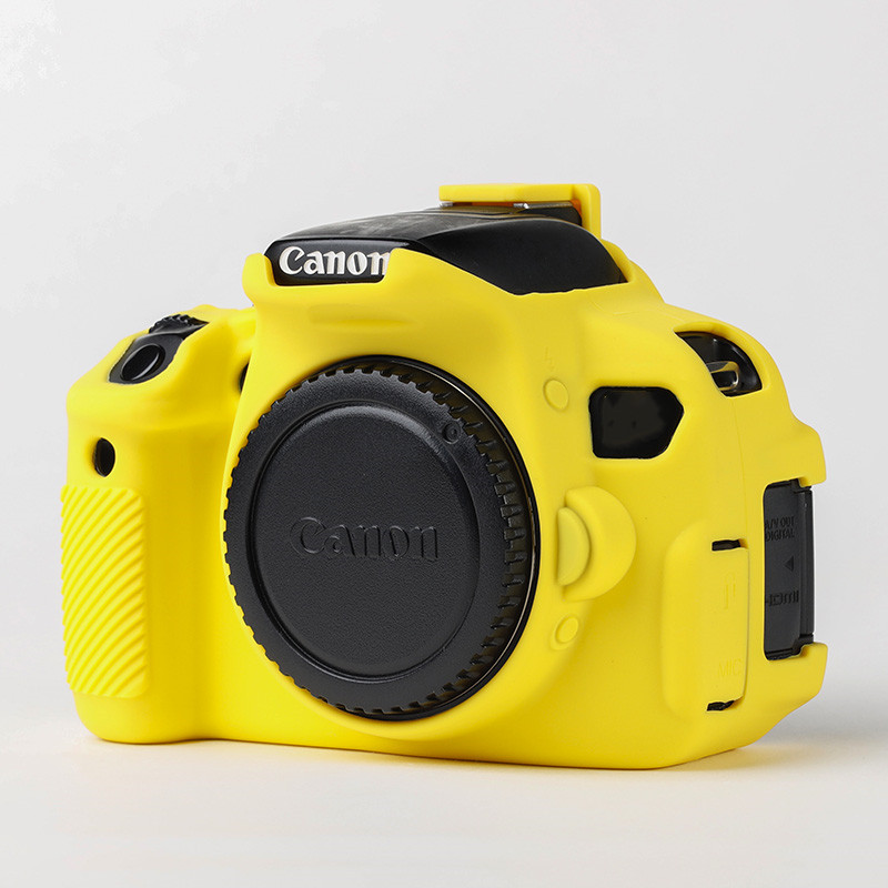 Ốp Thân Máy Ảnh Bằng Cao Su Silicon Mềm Cho Canon EOS 600D