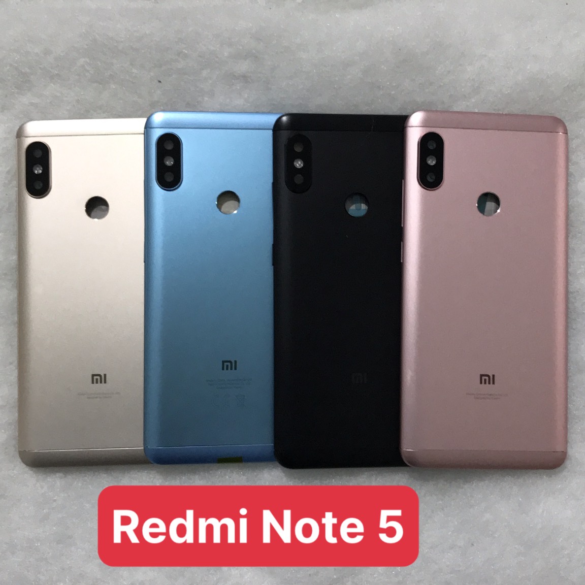 Bộ Vỏ xiaomi Redmi Note 5 / Note 5 pro lắp chung