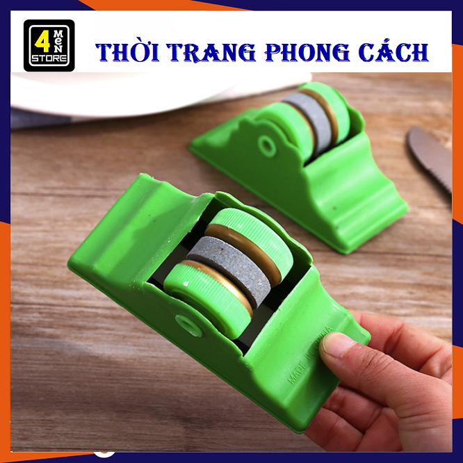 Đá mài dao kéo nhà bếp có đế mài siêu bén - dụng cụ mài dao kéo - đá mài dao có đế loại rẻ