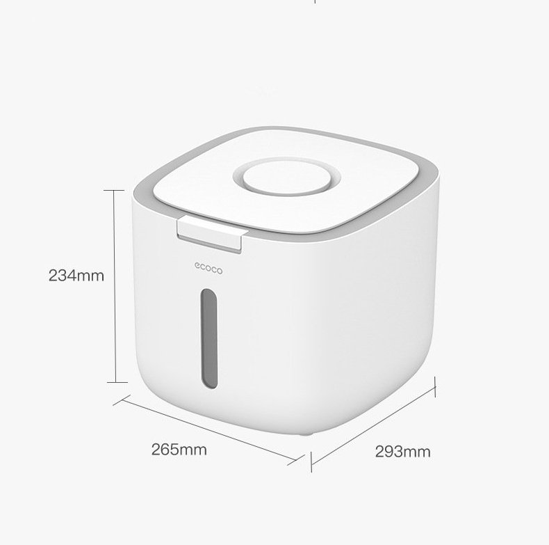 Thùng đựng gạo ecoco 10kg E2005