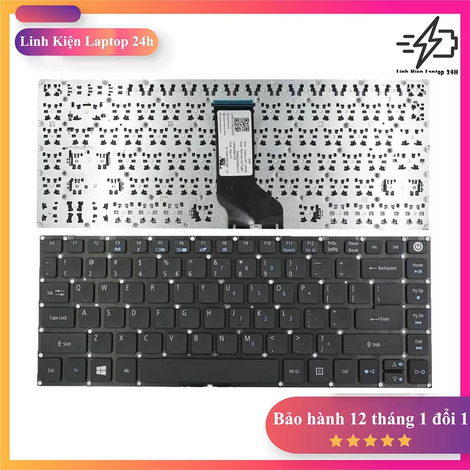 Bàn Phím Laptop Acer Aspire E14 E5-473 E5-474 E5-475 E5-422 E5-432 E5-452 E5-491 ES1-432
