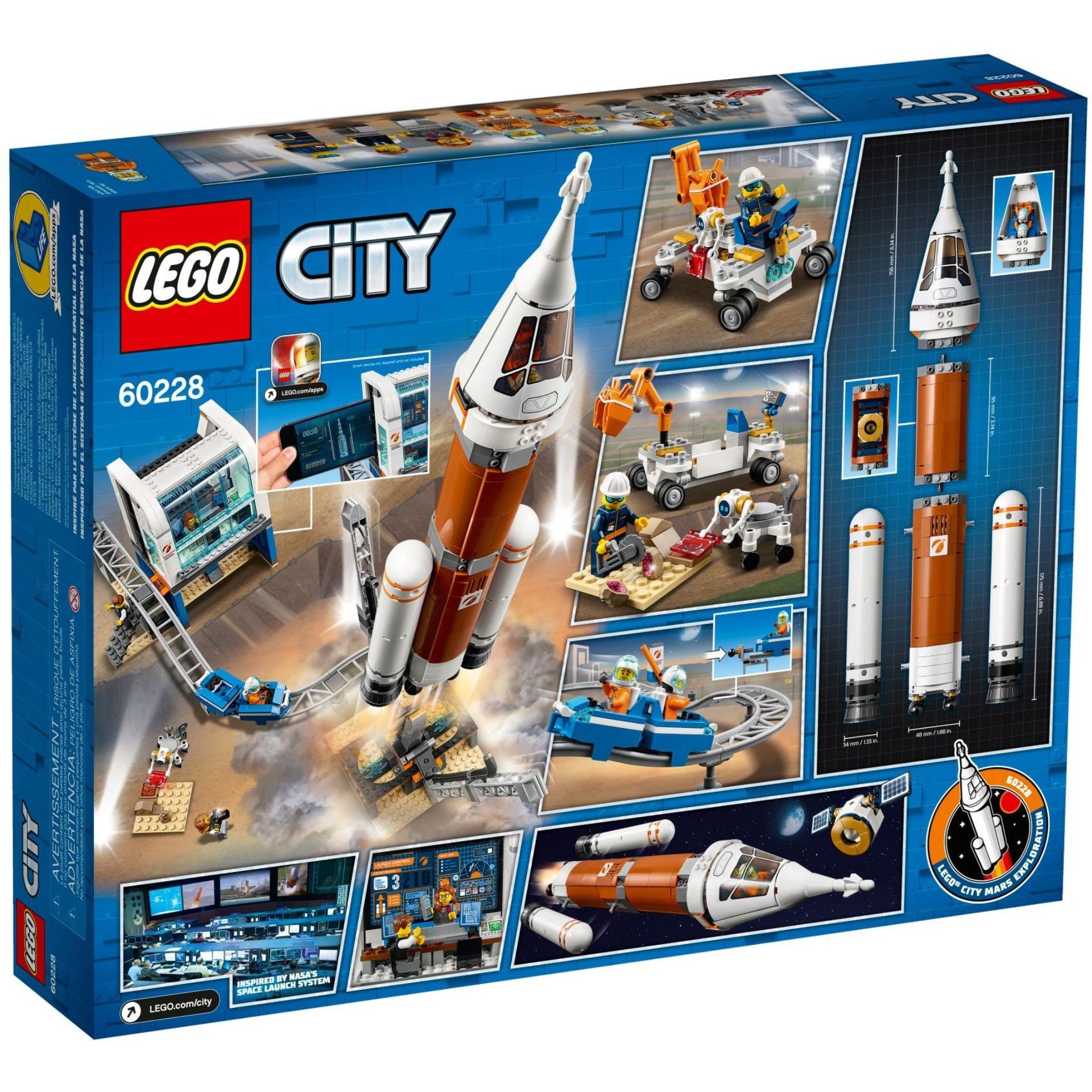 lego city space launch