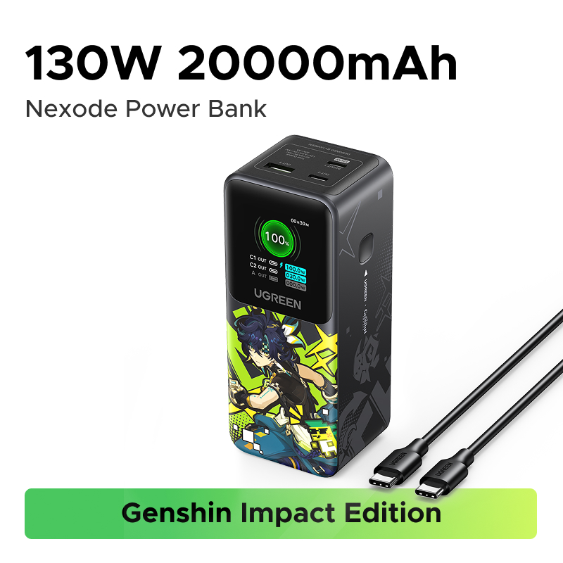 UGREEN Nexode Power Bank Genshin Impact Edition | Lazada