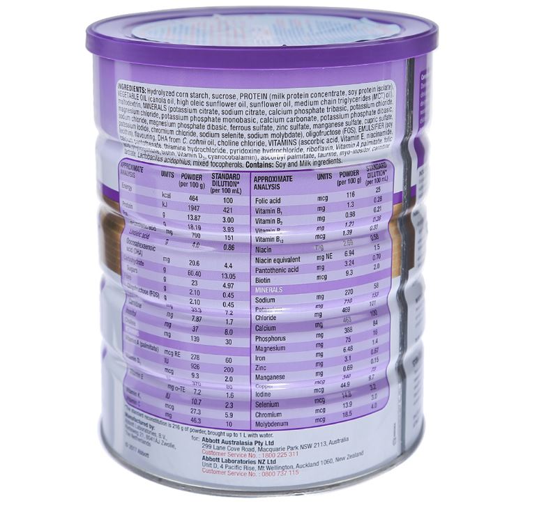 Date 02/2026   Sữa bột PediaSure Úc 850g