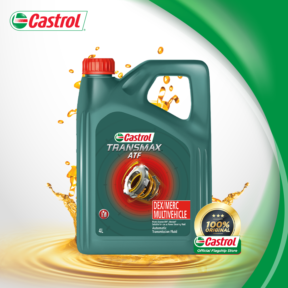 Castrol カストロール TRANSMAX ATF デキシロン ／ マーコン マルチビークル 1L缶