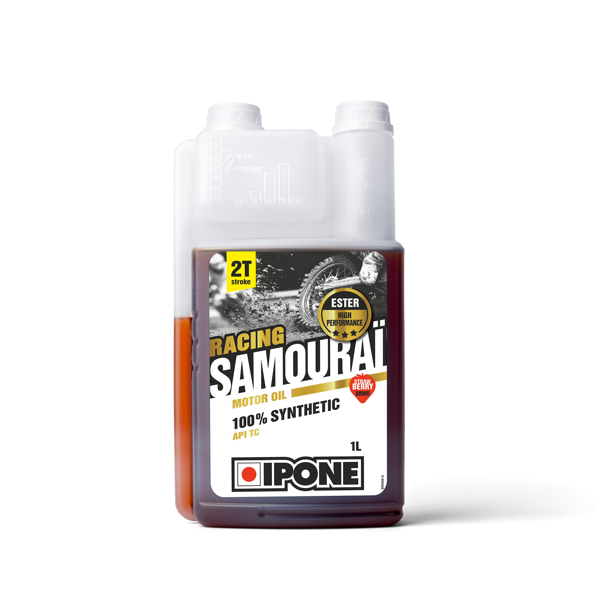 Nhớt Xe Đua 2 thì Ipone Samourai Racing (1L)