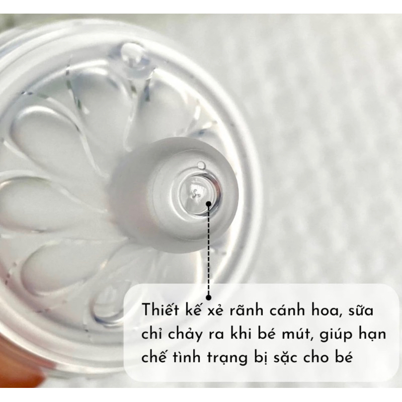 Set 2 Núm ti thay thế Philips Avent MẪU MỚI đủ size - DK4022