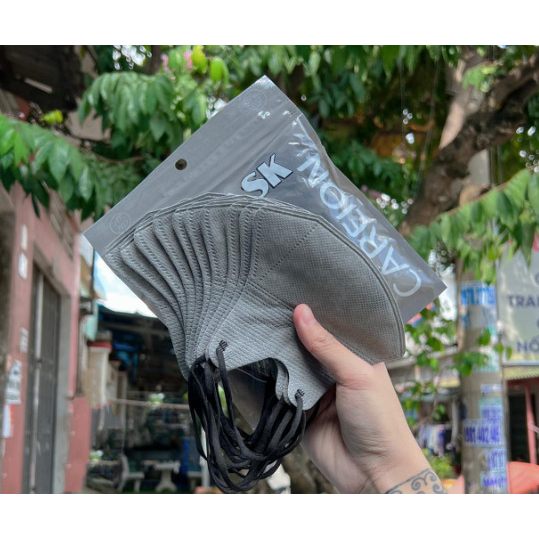 Thùng 200 chiếc khẩu trang 5D thái Sky Mask Careion