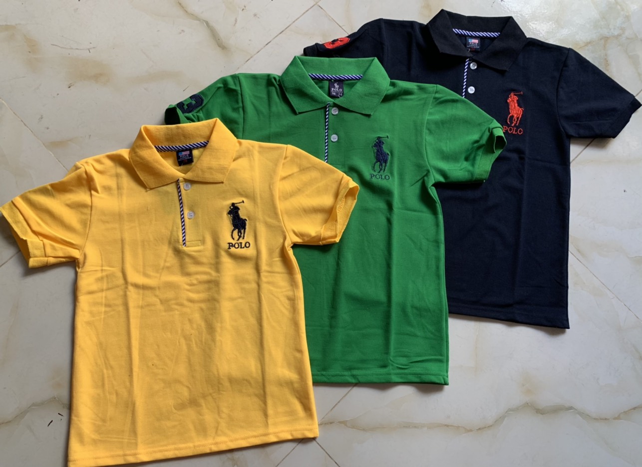 COMBO 3 Áo Thun Polo Tay Ngắn Cho Bé TraiCOMBO 50K/ 1 CÁI