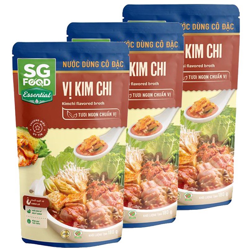 Combo 02 Nước Dùng Cô Đặc Vị Kim Chi