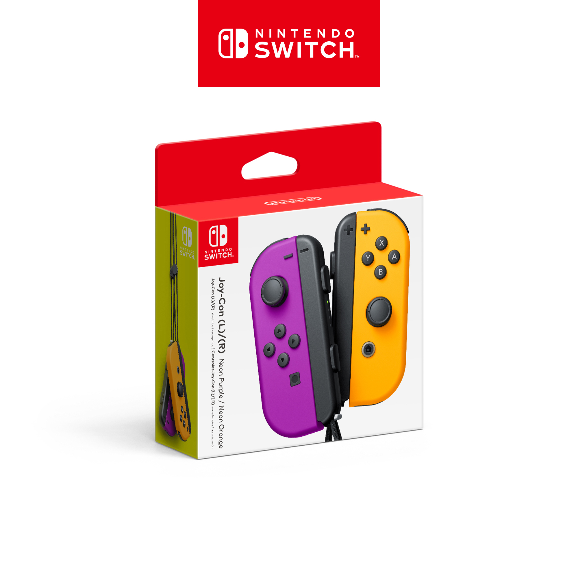 Nintendo Official Store] Joy-Con (L)/(R) Neon Purple / Neon Orange