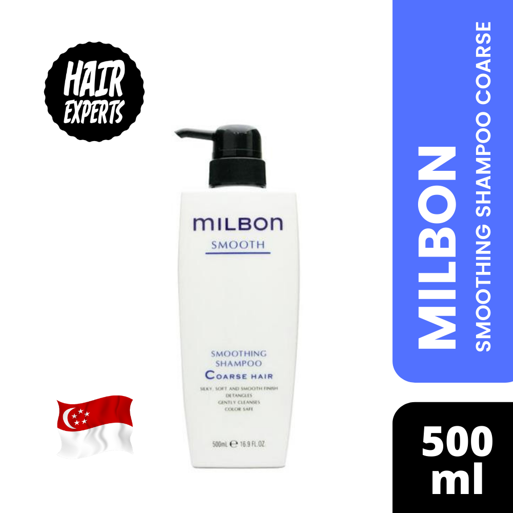 GLOBAL MILBON SMOOTH Smoothing Shampoo (Fine, Medium, Coarse) - Milbon  Singapore