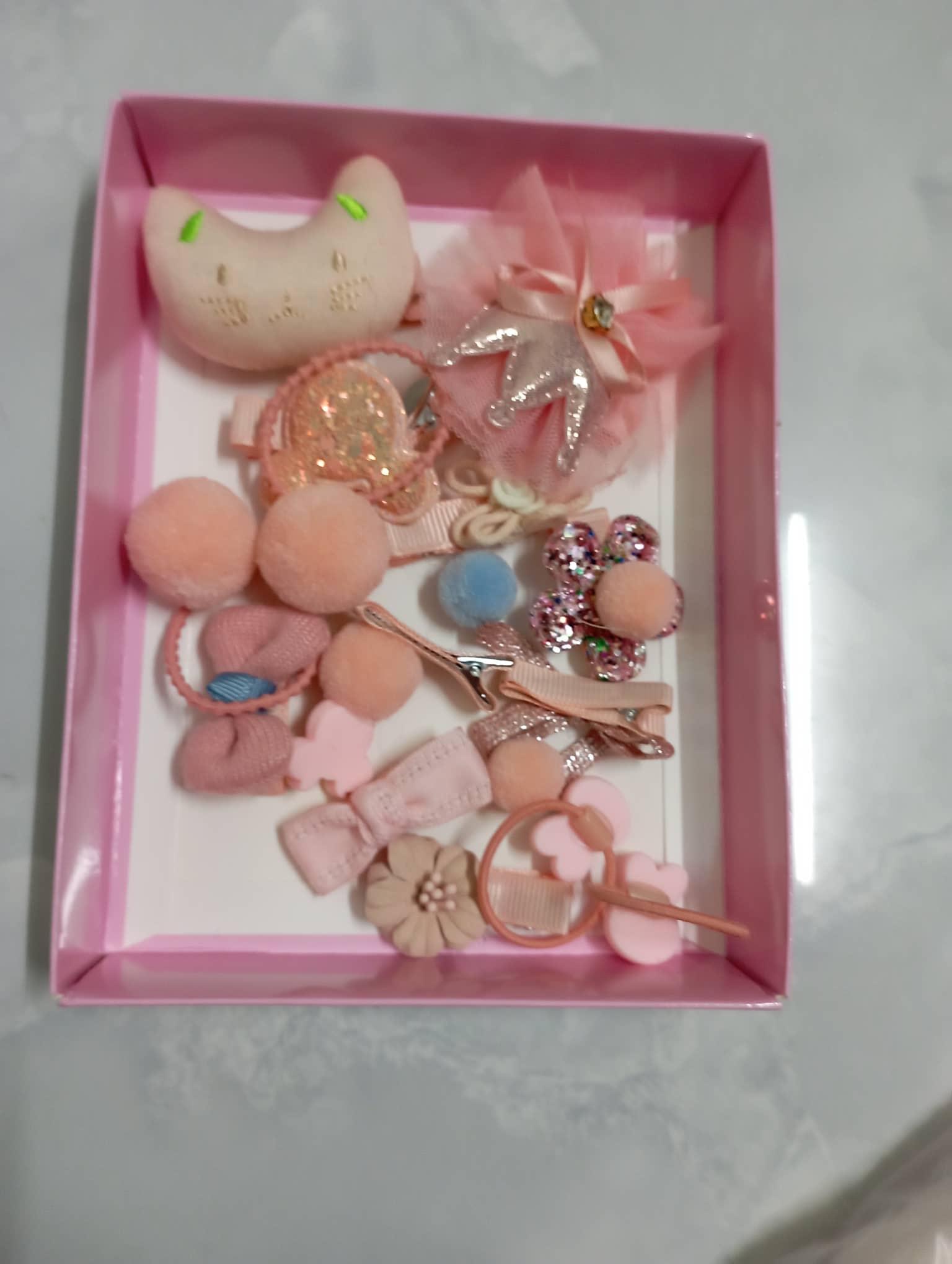 Sét kẹp tóc đáng yêu cho bé gái( 2 kẹp )