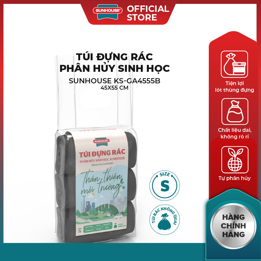 Túi đựng rác phân hủy sinh học SUNHOUSE…