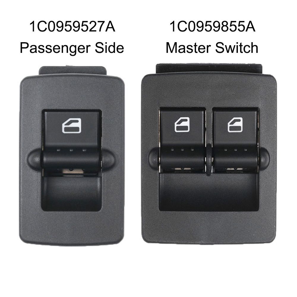 Car Electric Power Master Window Control Switch Driver Side Passenger Side For VW For Beetle 1998-2010 1C0959527A 1C0959855A Switches