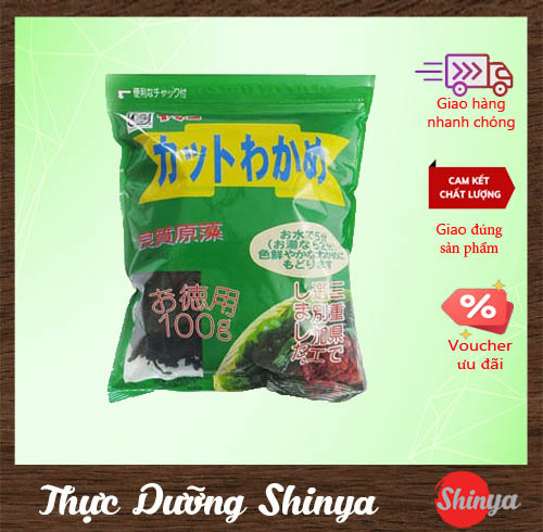 RONG BIỂN CẮT WAKAME 100G